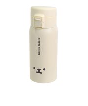 サブヒロモリ　ムームーフレンズ　ステンレスワンプッシュボトル　350mL　SHI4386－08　みるくねこ