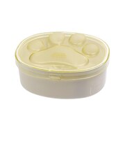 サブヒロモリ　にゃお　にくきゅうワンタッチランチ　600mL　PCA4357－06　ホワイト