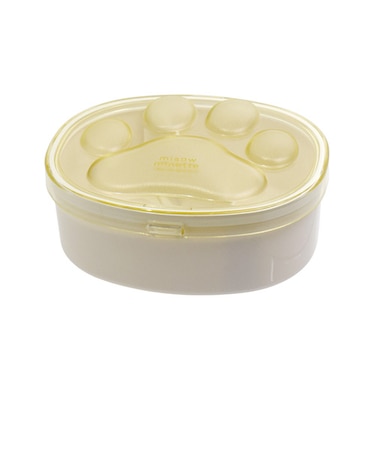 サブヒロモリ　にゃお　にくきゅうワンタッチランチ　600mL　PCA4357－06　ホワイト