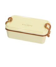 サブヒロモリ　エクラルテ　タイトランチ1段　600mL　PCA4390－01　アイボリー