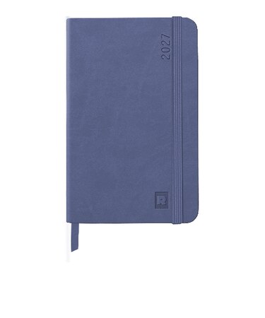 【2027年1月始まり】　ロディア（RHODIA）　ウェブプランナー　A6　ウィークリーバーチカル　サファイア　月曜始まり