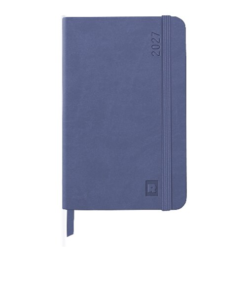 【2027年1月始まり】　ロディア（RHODIA）　ウェブプランナー　A6　ウィークリーバーチカル　サファイア　月曜始まり