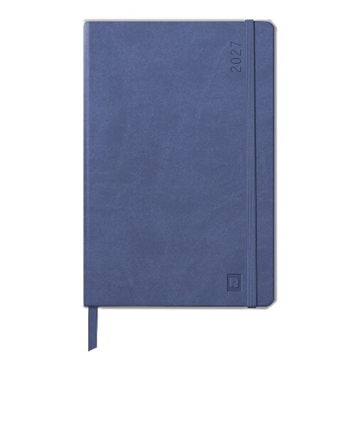 【2027年1月始まり】　ロディア（RHODIA）　ウェブプランナー　A5　ウィークリーバーチカル　サファイア　月曜始まり