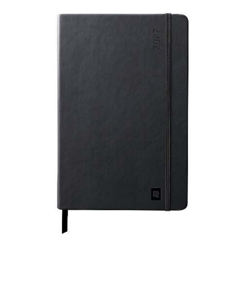 【2027年1月始まり】　ロディア（RHODIA）　ウェブプランナー　A5　ウィークリーレフト　ブラック　月曜始まり