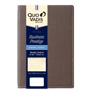 【2026年12月始まり】 クオバディス(QUO VADIS) ビジネスプレステージ クラブ A6変型 ウィークリーバーチカル マロングラッセ 月曜始まり
