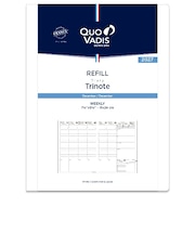 【2026年12月始まり】 クオバディス(QUO VADIS) トリノート レフィル B5変型 ウィークリーバーチカル 月曜始まり