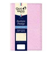 【2026年12月始まり】　クオバディス（QUO　VADIS）　ビジネスプレステージ　クラブ　A6変型　ウィークリーバーチカル　ライラック　月曜始まり
