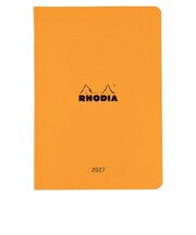 【2026年10月始まり】 ロディア(RHODIA) ダイアリーリフィル A5 マンスリーブロック オレンジ 月曜始まり