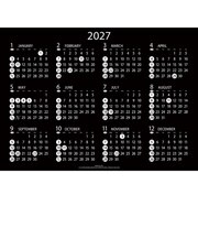 【2027年版・ポスター】 オーブ(orrb) ピカリコカレンダー PI-1500