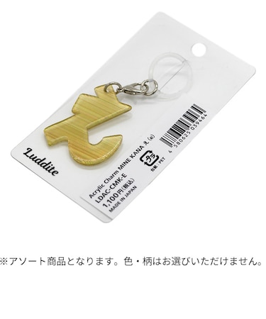 ラダイト（Luddite）　アクリルチャームマイン　カナ　え