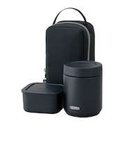 サーモス(THERMOS) 真空断熱スープランチセット 800mL JEE-801 ブラック