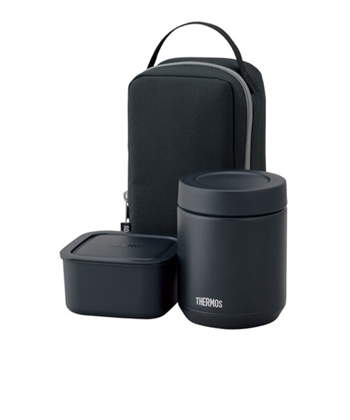 サーモス（THERMOS）　真空断熱スープランチセット　800mL　JEE－801　ブラック