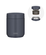 サーモス（THERMOS）　真空断熱スープジャー　0.4L　JED－401　ネイビーブラック