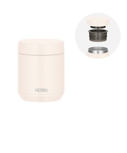 サーモス(THERMOS) 真空断熱スープジャー 0.3L JED-301 クリームホワイト