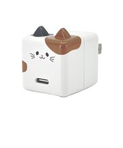 ラスタバナナ(RASTABANANA) モバにゃー ちびーず AC充電器 こはく