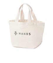ハンズ(HANDS) ロゴ入りミニトートバッグ キナリ