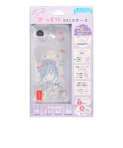 【iPhone17e／16e】　y＆K　ぷっくりDECOケース　クリア