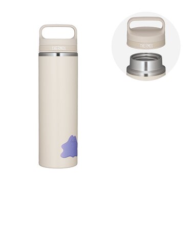 サーモス（THERMOS）　真空断熱ケータイマグ　JOWー600PK　GYBE　グレーベージュ　ポケモン／メタモン