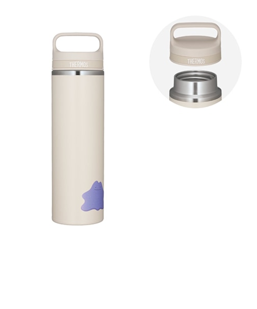 サーモス（THERMOS）　真空断熱ケータイマグ　JOWー600PK　GYBE　グレーベージュ　ポケモン／メタモン