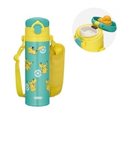 サーモス(THERMOS) 真空断熱キッズケータイマグ JOIー501PK G-Y グリーンイエロー ポケモン/ミミッキュ