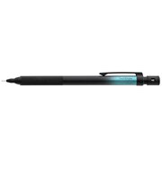 ラダイト(Luddite) TechDraw2 シャープペンシル グラデーションA 0.5mm LDBMP2GA2-05 ブラック/ターコイズ