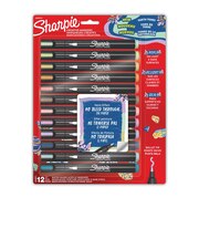 シャーピー（Sharpie）　アクリルマーカー　アーストーン　ミネラルピグメント12色
