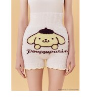 Ballelite　ポムポムプリン　もこもこ腹巻付きパンツ　L