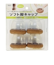 光　ソフト脚キャップ　クリア　丸脚用LL