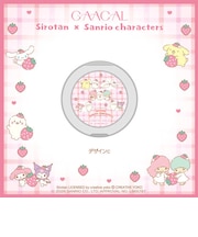 ガーカル(GAACAL) しろたん×サンリオキャラクターズ magsafe対応360度スマホグリップ c