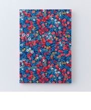 ホンセプト(HONcept) テキスタイルノート リバティ(LIBERTY) B6 Petit Berry navy