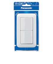 パナソニック（Panasonic）　コスモワイド21　埋込ダブルスイッチB（片切）　WTP50012WP　ホワイト