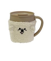 サブヒロモリ　サブ（Sabu）　ペフメア　きぐるみステンレスサーモマグ　380mL　ビションフリーゼ