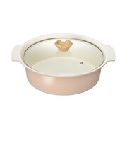 和平フレイズ　アルモンデ・ライト　IH卓上鍋　27cm　RB-4052　ピンク