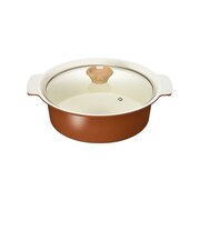 和平フレイズ　アルモンデ・ライト　IH卓上鍋　24cm　RB-4051　レッド