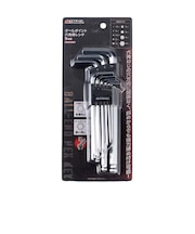 高儀（TAKAGI）　ボールポイント六角棒レンチ　9本組　HW09MBP