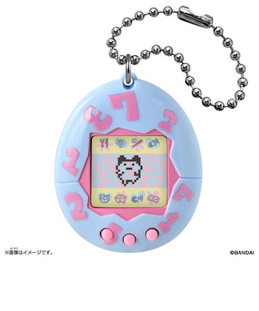 バンダイ　オリジナルたまごっち（Original　Tamagotchi）　初代　みずいろ