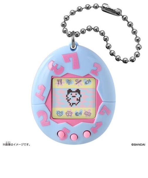 バンダイ　オリジナルたまごっち（Original　Tamagotchi）　初代　みずいろ