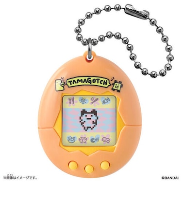 バンダイ　オリジナルたまごっち（Original　Tamagotchi）　初代　おれんじ