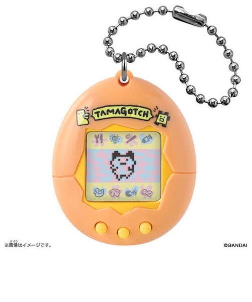 バンダイ　オリジナルたまごっち（Original　Tamagotchi）　初代　おれんじ