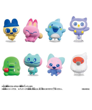 バンダイ　Tamagotchi　Flocked　Figure