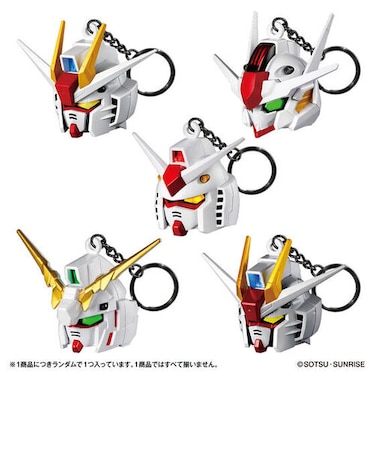 バンダイ　SDガンダムヘッドキーチェーン　キーチェーン