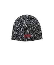 マンハッタンポーテージ（Manhattan　Portage）　LEOPARD　KNIT　BEANIE　104166　090　グレー