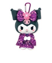 ナカジマコーポレーション　サンリオキャラクターズ　ぬいぐるみエコバッグ　桜着物　クロミ　193612-24