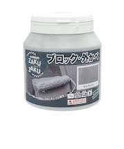 ニッペホームプロダクツ　水性塗料　ZAKUZAKU　モルタルグレー　1kg