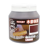 ニッペホームプロダクツ　木部保護　厚膜　ザラザラ仕上げ　ZAKUZAKU　デッキブラウン　1kg
