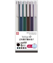 サクラクレパス(SAKURA) ボールサインiDシングル 0.5mm 6色セット 【数量限定】