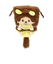 サンスター文具 モンチッチ×ポムポムプリン ぬいぐるみ巾着 モンチッチくん