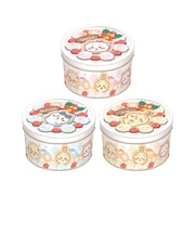 【クリスマス】 ハート ちいかわ おもちゃケーキ缶