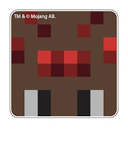 マインクラフト アクリルスクエアマグネット（敵MOB）