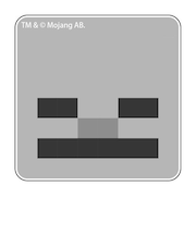 マインクラフト アクリルスクエアマグネット（敵MOB）